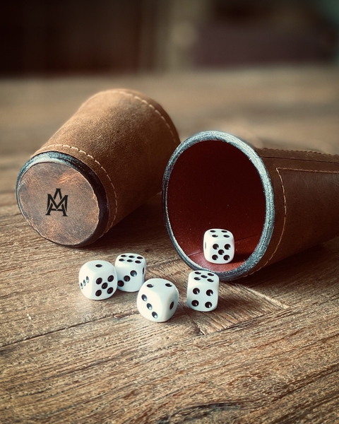 CACHOS DE CUERO ARTESANALES (JUEGO DE 4)