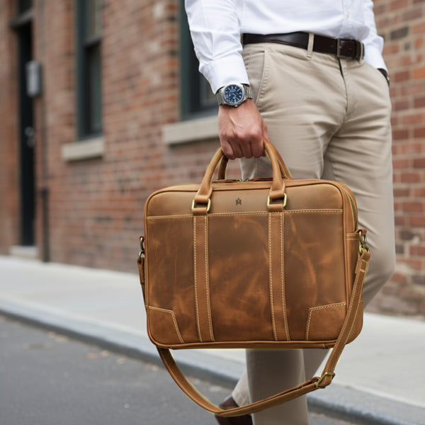 MALETIN DE CUERO ROMA