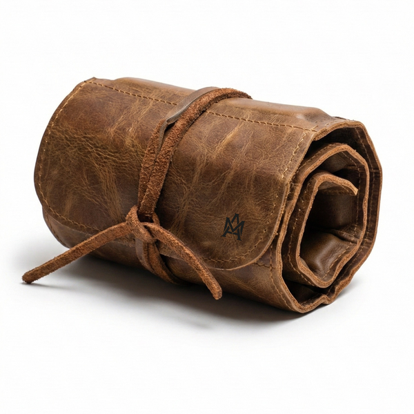 DOMINÓ JUEGO DE MESA ESTUCHE DE CUERO