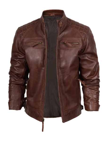 CHAQUETA DE CUERO KEANU