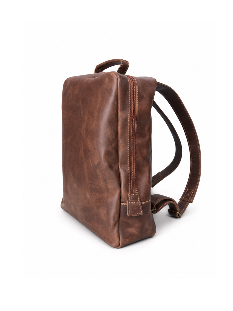 MOCHILA CLÁSICA DE CUERO - CORPORATIVO