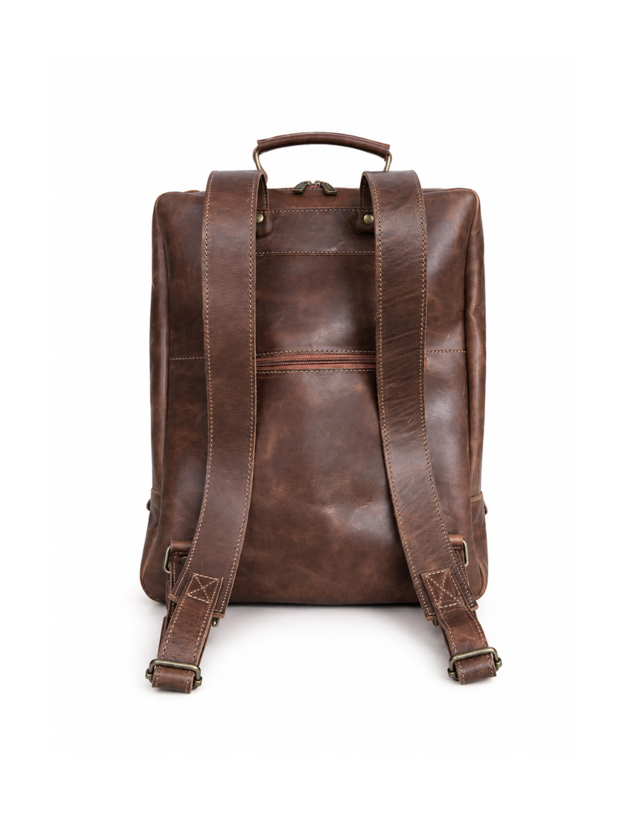 MOCHILA CLÁSICA DE CUERO - CORPORATIVO