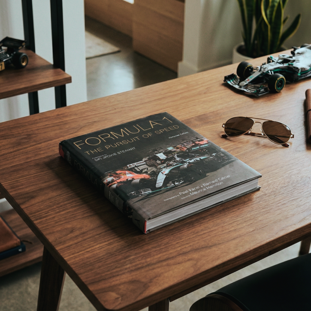 LIBRO DE FOTOGRAFIA FORMULA 1 THE PURSUIT OF SPEED