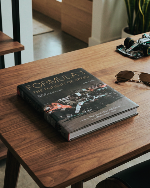 LIBRO DE FOTOGRAFIA FORMULA 1 THE PURSUIT OF SPEED