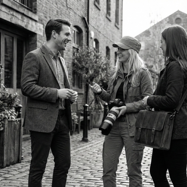 MALETIN DE CUERO GENUINO FULL GRAIN OLD YORK