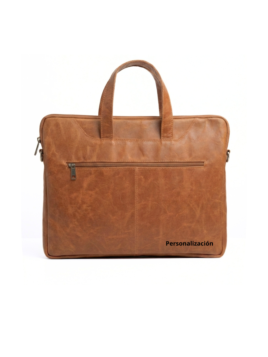 MALETÍN DE HOMBRE MANHATTAN CARAMEL