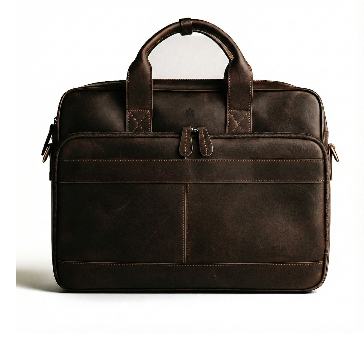 MALETÍN DE CUERO GENUINO HOMBRE OXFORD