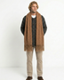 BUFANDA DE LANA DE ALPACA CAMEL
