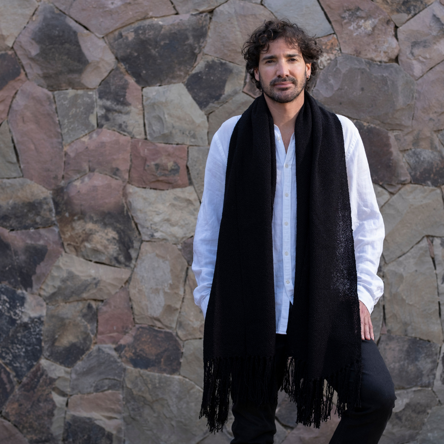 BUFANDA DE LANA DE ALPACA