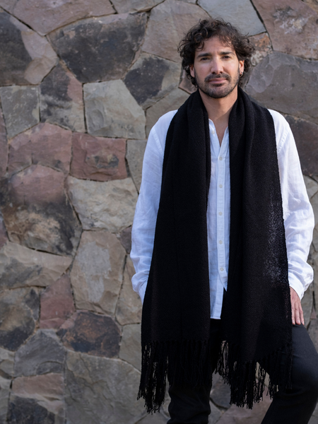 BUFANDA DE LANA DE ALPACA