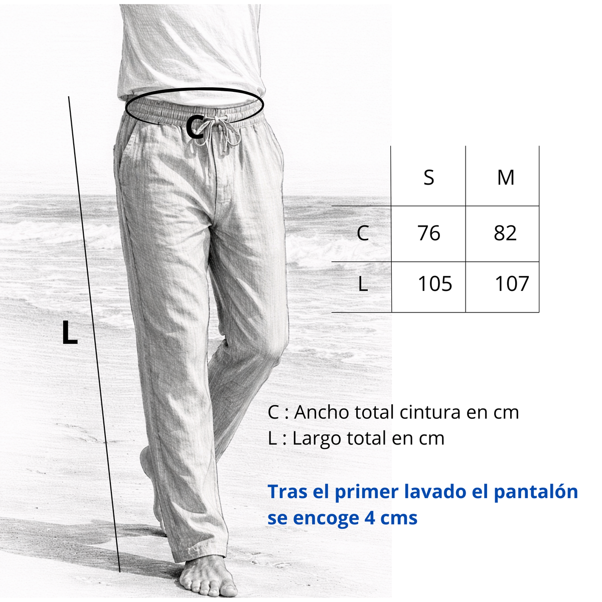 PANTALON LINO BREEZE