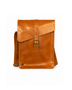 MORRAL DE CUERO GENUINO NYC CARAMEL