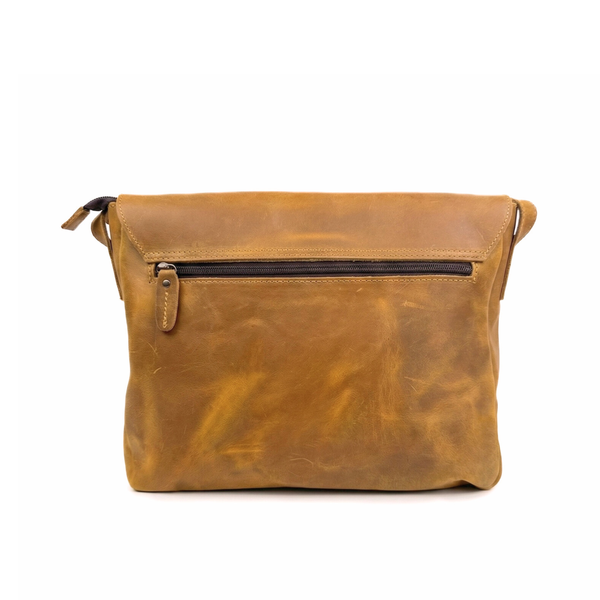 MORRAL DE CUERO GENUINO PREMIUM DUBLIN