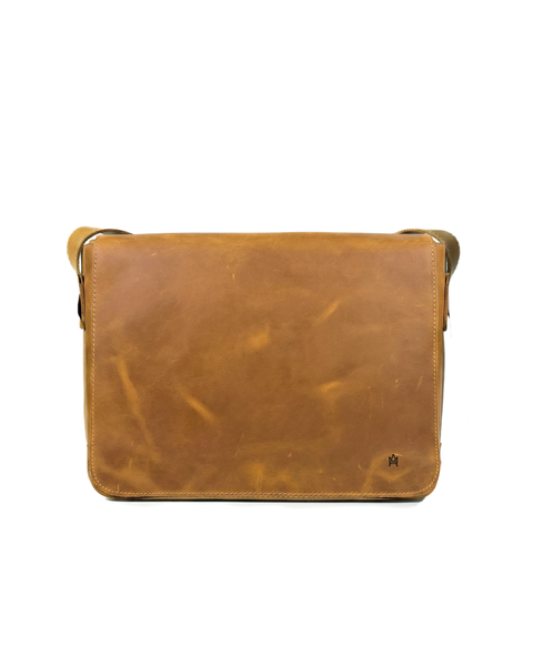 MORRAL DE CUERO GENUINO PREMIUM DUBLIN