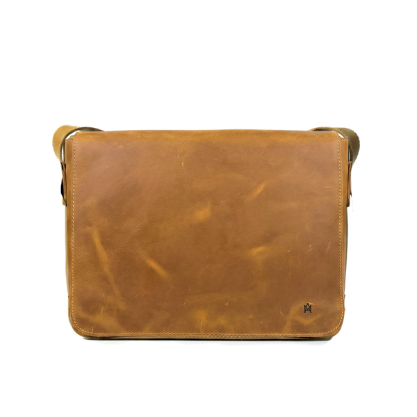 MORRAL DE CUERO GENUINO PREMIUM DUBLIN