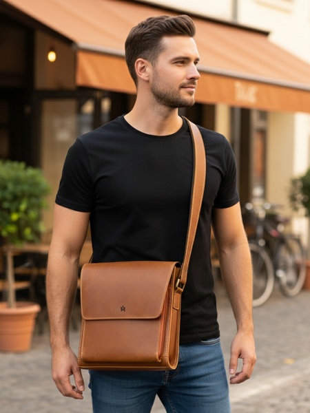 PACK PARA REGALO MORRAL PRAGA + PORTAPASAPORTE + TARJETERO ANTISCAN COMPACTO