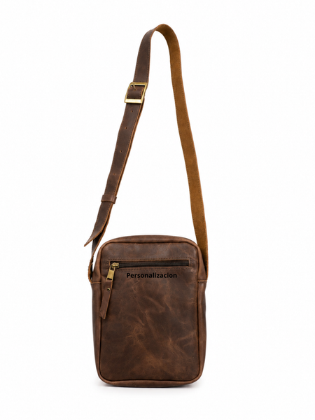 MORRAL DE CUERO GENUINO ROVER