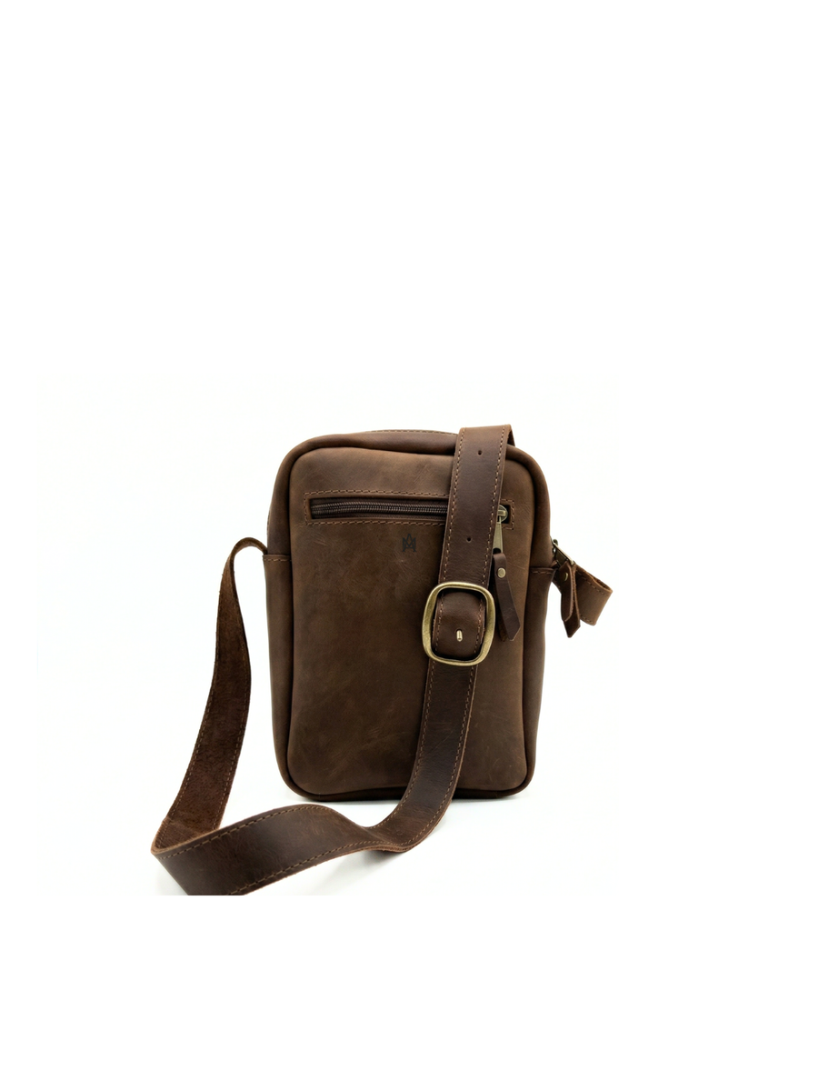 MORRAL DE CUERO GENUINO ROVER