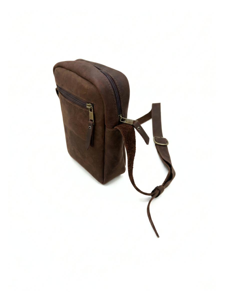 MORRAL DE CUERO GENUINO ROVER