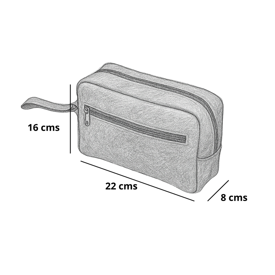 NECESER DE CUERO ADVENTURE BLACK