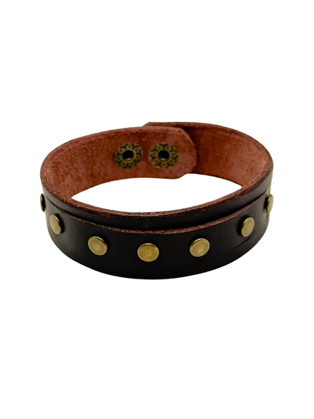 PULSERA DE CUERO HOMBRE ODIN