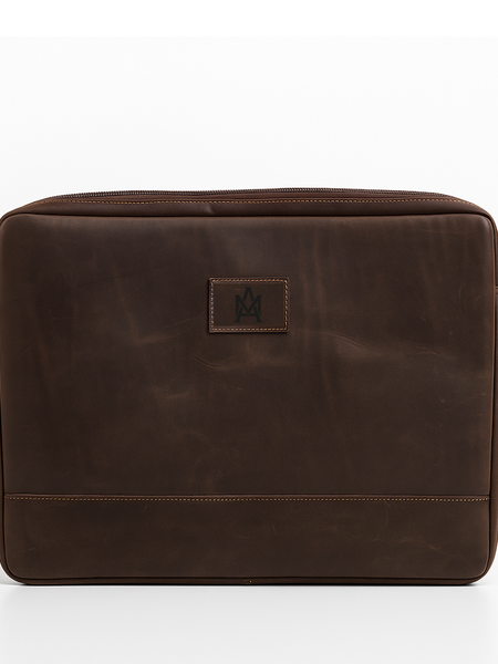 PORTA NOTEBOOK DE CUERO ACOLCHADO