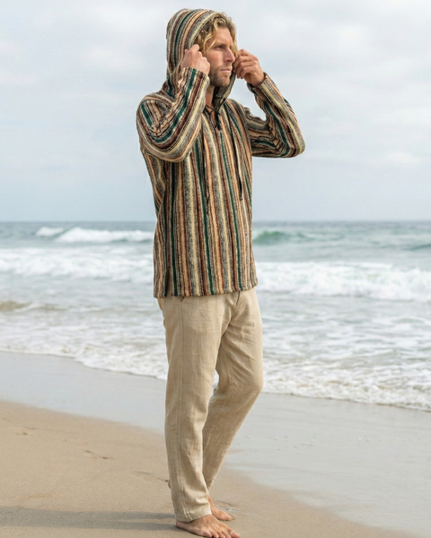 CHALECO SURFISTA BEIGE