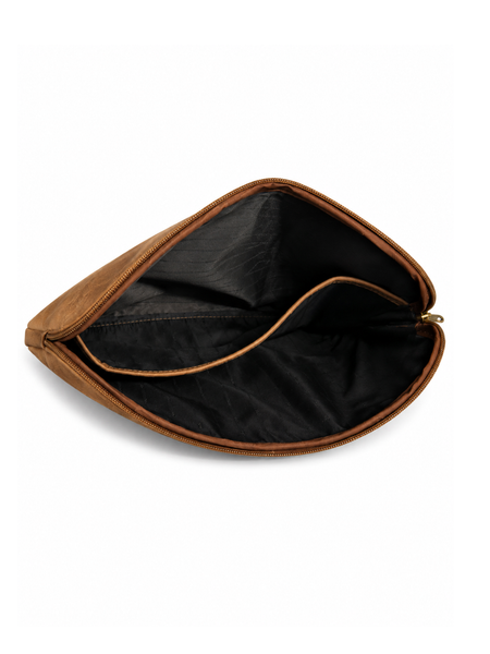 FUNDA DE CUERO PARA NOTEBOOK ACOLCHADA | 14" y 15,6"