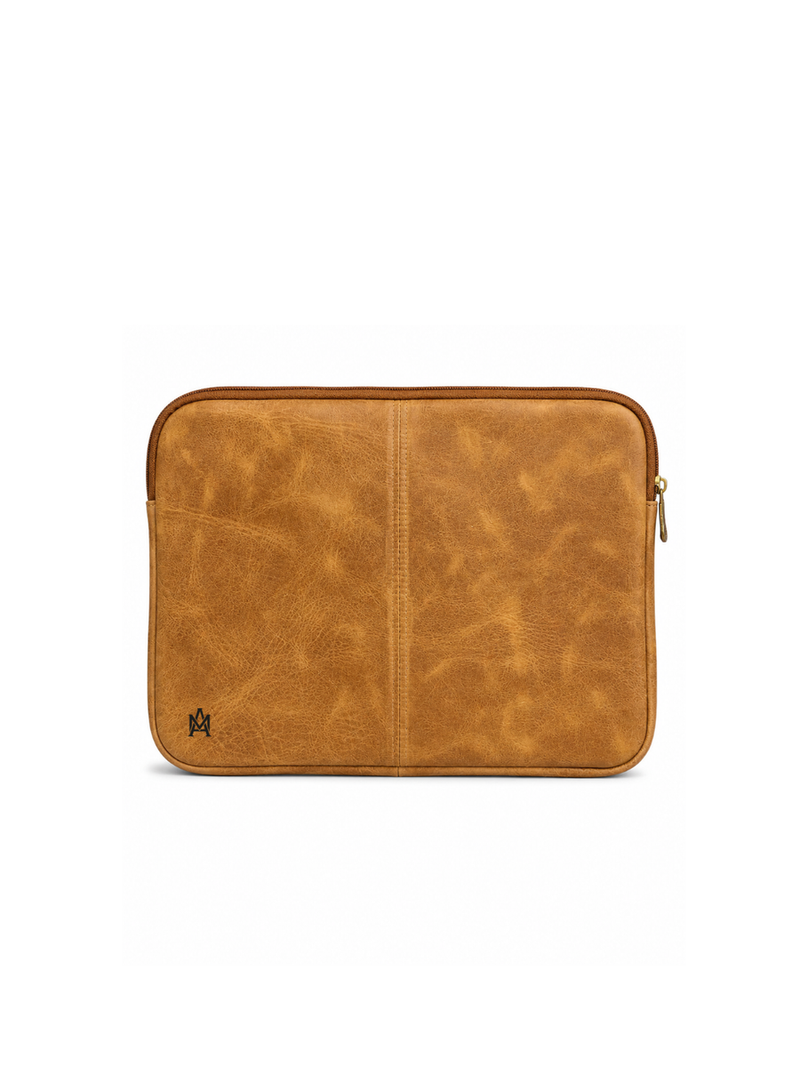 FUNDA DE CUERO PARA NOTEBOOK ACOLCHADA | 14" y 15,6"