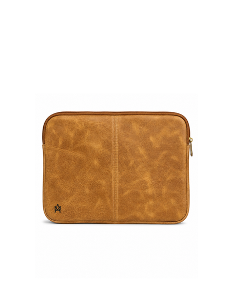 FUNDA DE CUERO PARA NOTEBOOK ACOLCHADA | 14" y 15,6"