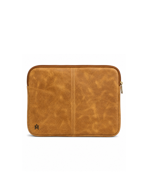 FUNDA DE CUERO PARA NOTEBOOK ACOLCHADA | 14" y 15,6"