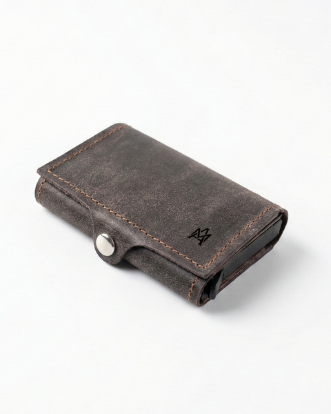 TARJETERO DE CUERO PROTECT COMPACTO