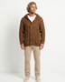 CHAQUETÓN HOMBRE DE ALPACA CORTO CAMEL