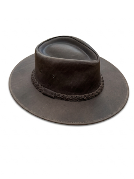 SOMBRERO DE CUERO MORO