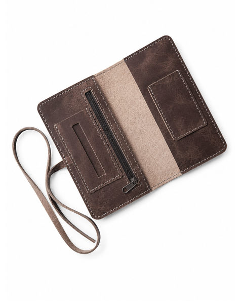 TABAQUERA DE CUERO NEO BROWN