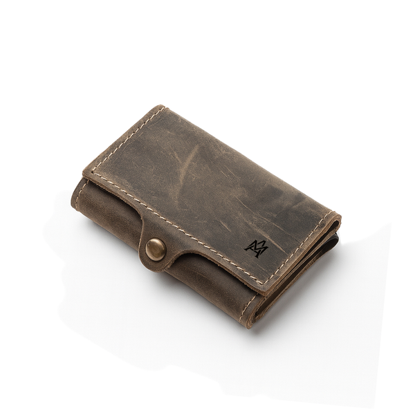 TARJETERO DE CUERO PROTECT COMPACTO