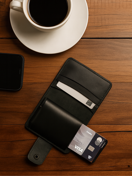 TARJETERO DE CUERO PROTECT ANTISCAN