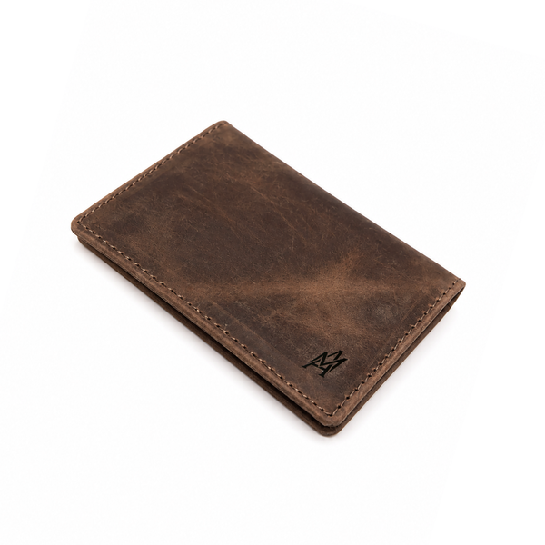 TARJETERO DE CUERO SLIM RUSTIC